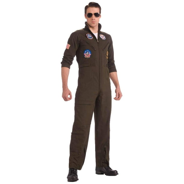 Adult Mens Top Gun Licensed Complete Outfit 3 Sizes Fancy Dress Party Adult Mens Top Gun Licensed Complete Outfit 3 Sizes Fancy Dress Party